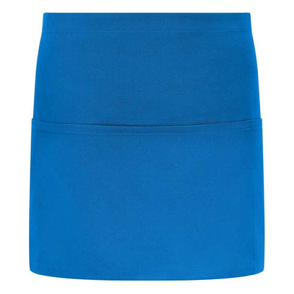 Royal Blue - Front - Brand Lab Unisex Adult Short Apron