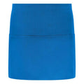Royal Blue - Front - Brand Lab Unisex Adult Short Apron