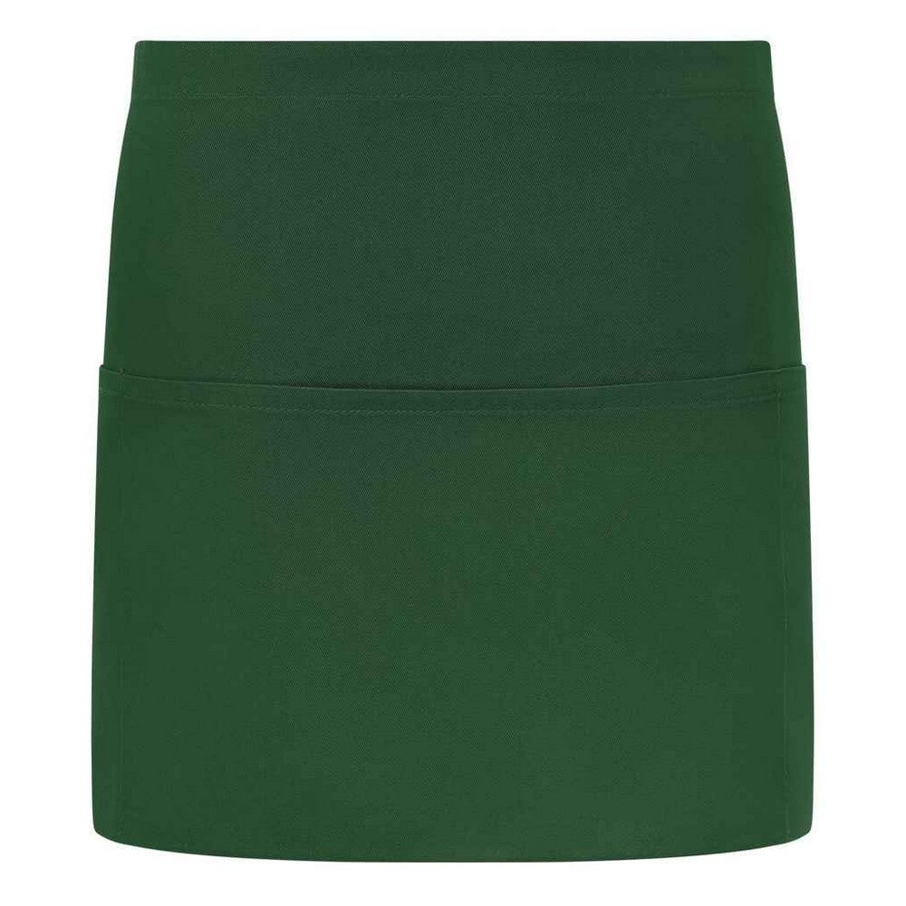 Forest Green - Front - Brand Lab Unisex Adult Short Apron