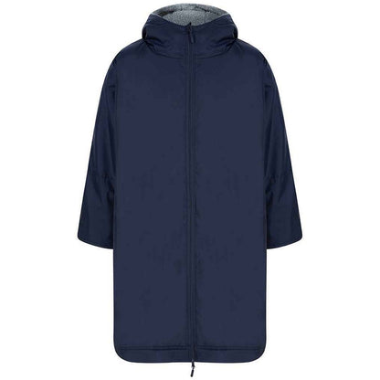Navy - Front - Finden & Hales Childrens-Kids Robe