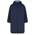 Navy - Front - Finden & Hales Childrens-Kids Robe