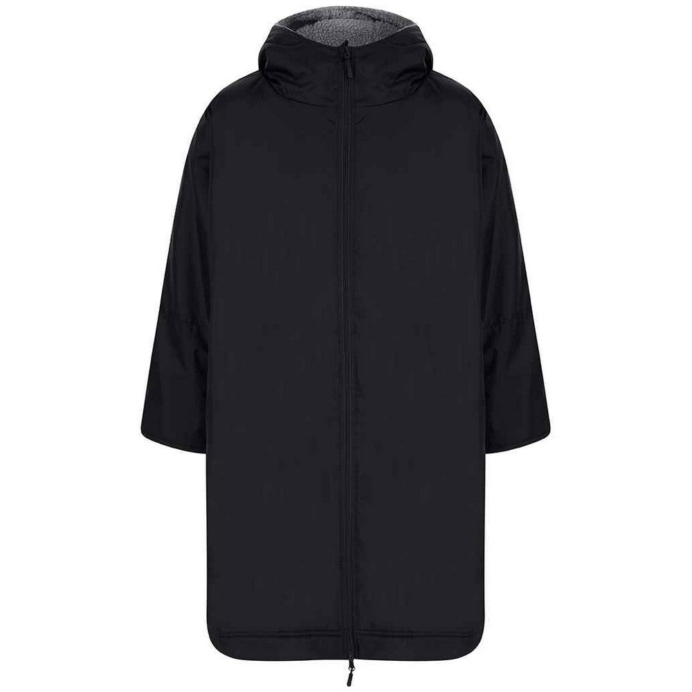 Black - Front - Finden & Hales Childrens-Kids Robe