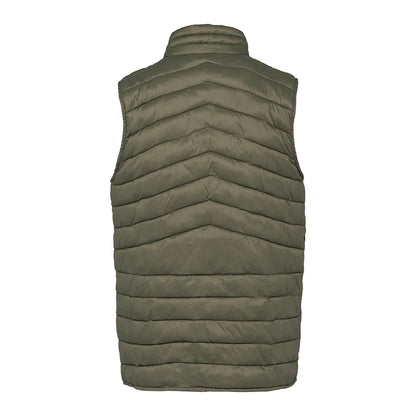 Organic Khaki - Back - Native Spirit Mens Light Recycled Body Warmer