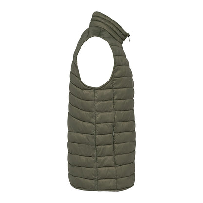 Organic Khaki - Side - Native Spirit Mens Light Recycled Body Warmer