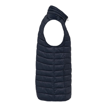 Navy Blue - Side - Native Spirit Mens Light Recycled Body Warmer