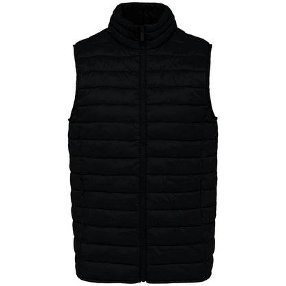Black - Front - Native Spirit Mens Light Recycled Body Warmer