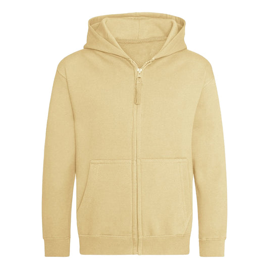Desert Sand - Front - Awdis Childrens-Kids Zoodie Hoodie