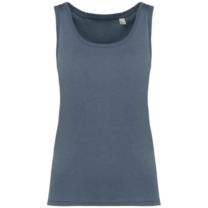 Mineral Grey - Front - Native Spirit Womens-Ladies Tank Top