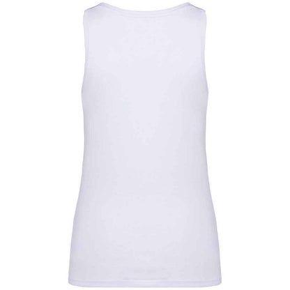 White - Back - Native Spirit Womens-Ladies Tank Top
