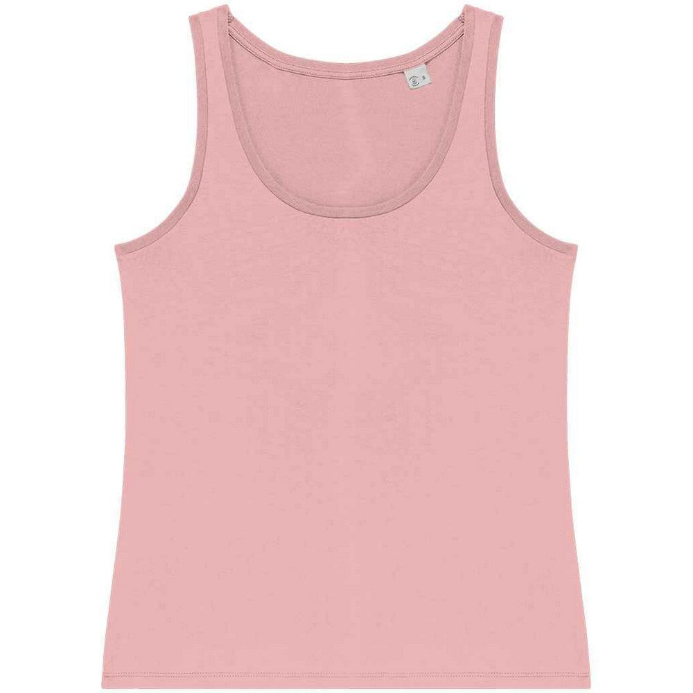 Petal Rose - Front - Native Spirit Womens-Ladies Tank Top