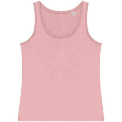 Petal Rose - Front - Native Spirit Womens-Ladies Tank Top