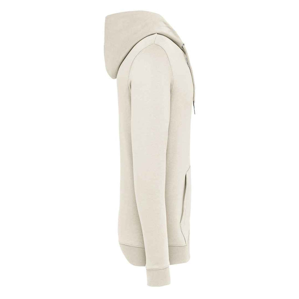 Ivory - Side - Native Spirit Unisex Adult Full Zip Hoodie