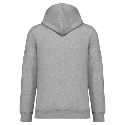 Moon Grey Heather - Back - Native Spirit Unisex Adult Full Zip Hoodie