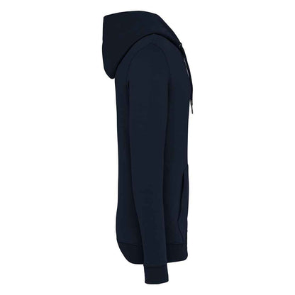 Navy Blue - Side - Native Spirit Unisex Adult Full Zip Hoodie
