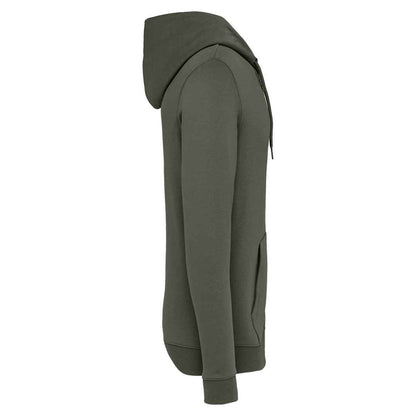 Organic Khaki - Side - Native Spirit Unisex Adult Full Zip Hoodie