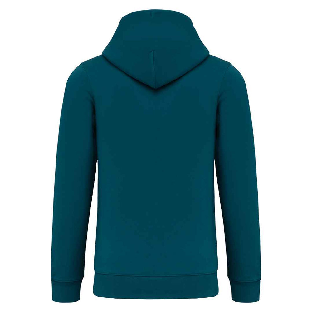 Peacock Green - Back - Native Spirit Unisex Adult Full Zip Hoodie