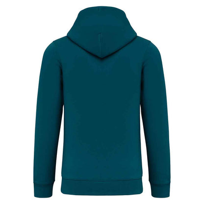 Peacock Green - Back - Native Spirit Unisex Adult Full Zip Hoodie