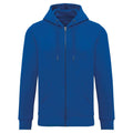 Sea Blue - Front - Native Spirit Unisex Adult Full Zip Hoodie