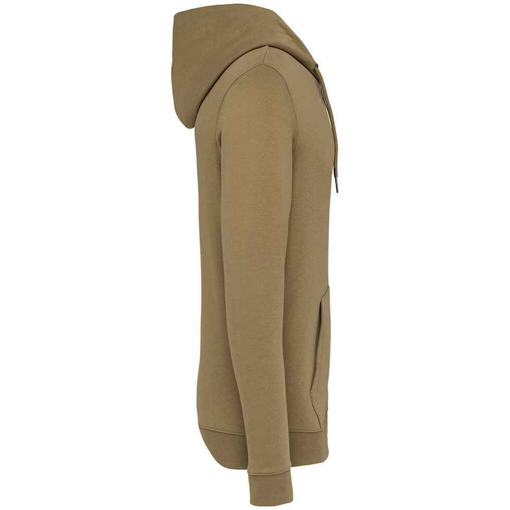 Light Olive - Side - Native Spirit Unisex Adult Full Zip Hoodie
