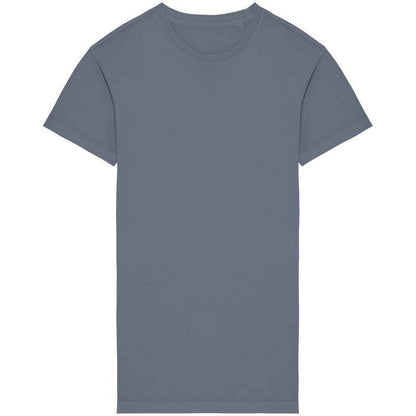 Mineral Grey - Front - Native Spirit Womens-Ladies T-Shirt Dress