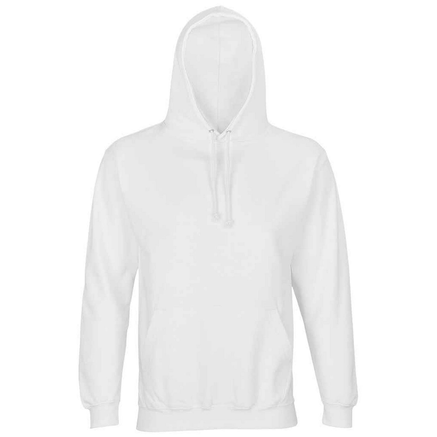 White - Front - SOLS Unisex Adult Condor Hoodie