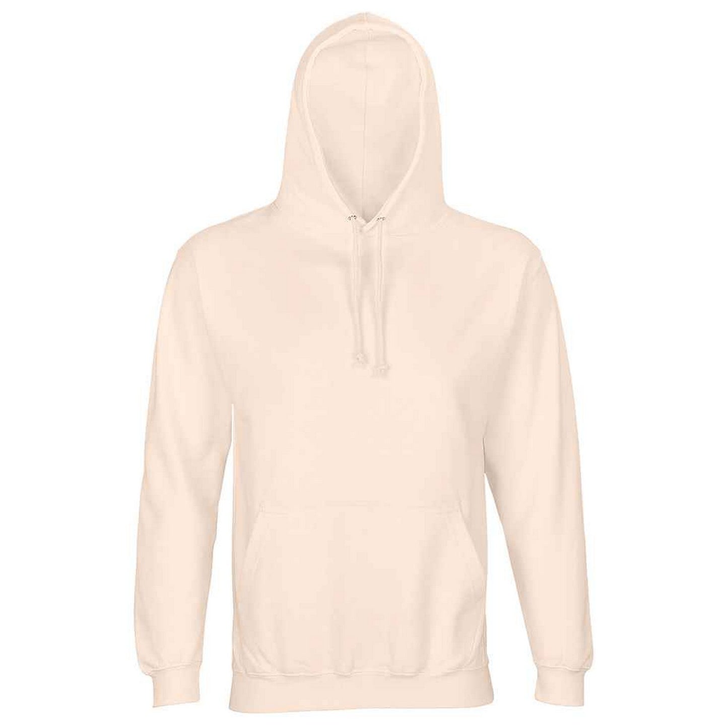 Creamy Pink - Front - SOLS Unisex Adult Condor Hoodie