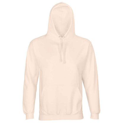 Creamy Pink - Front - SOLS Unisex Adult Condor Hoodie