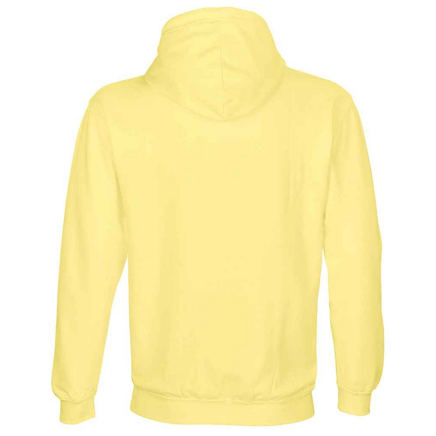 Light Yellow - Back - SOLS Unisex Adult Condor Hoodie
