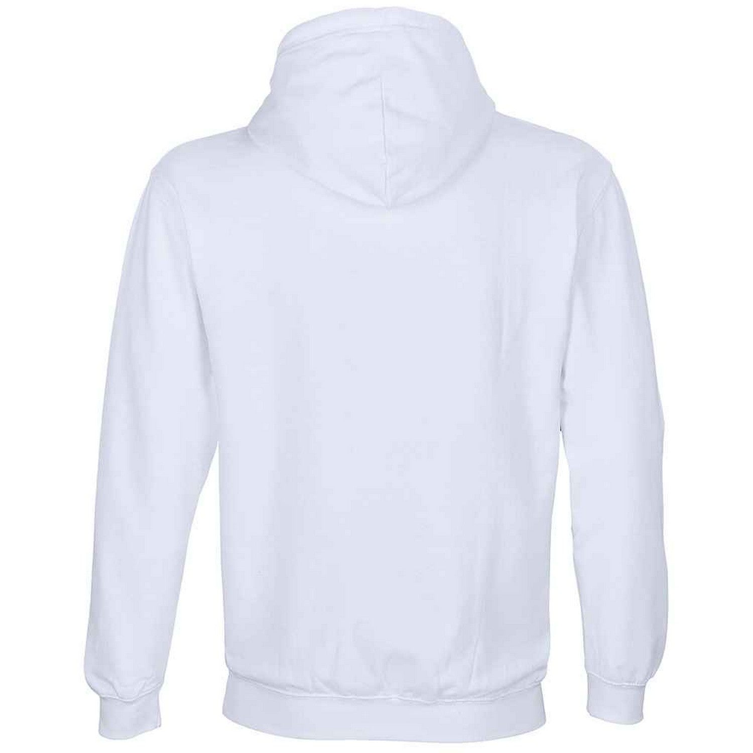 Creamy Blue - Back - SOLS Unisex Adult Condor Hoodie