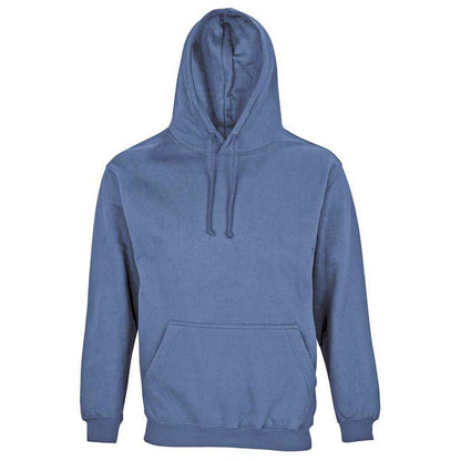 Blue - Front - SOLS Unisex Adult Condor Hoodie