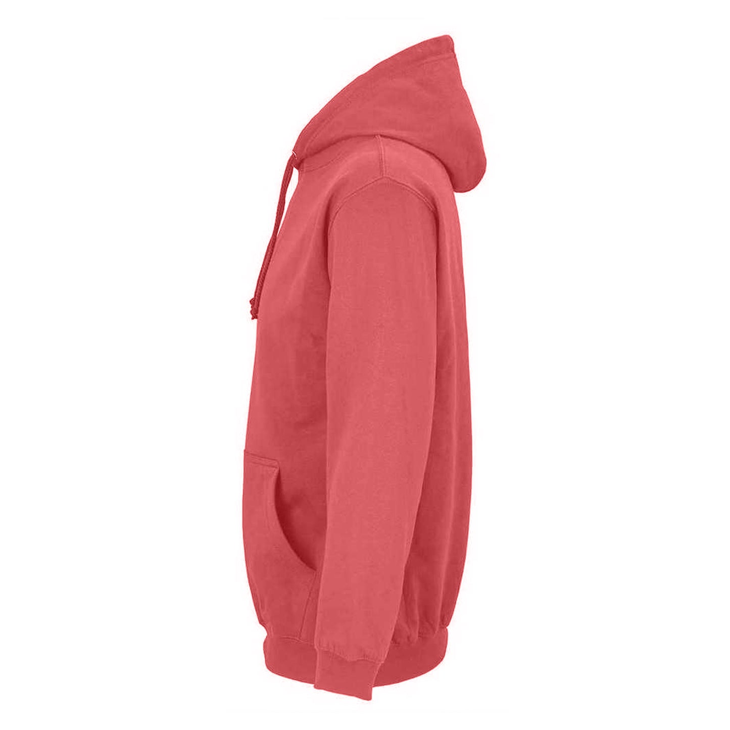 Folk Pink - Side - SOLS Unisex Adult Condor Hoodie