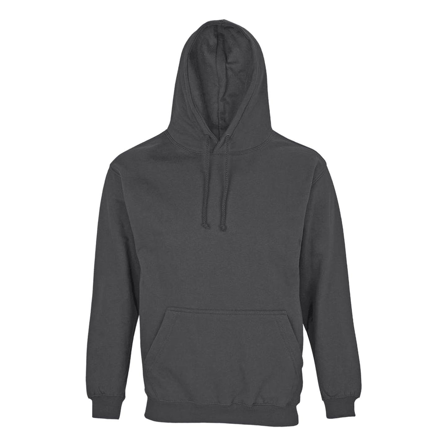 Mouse Grey - Front - SOLS Unisex Adult Condor Hoodie