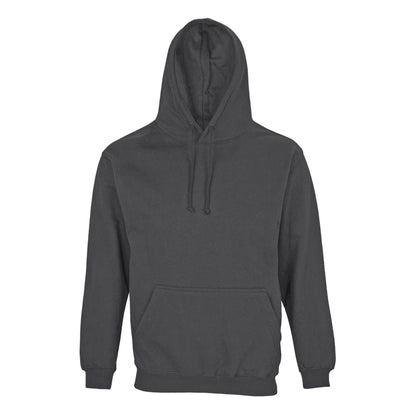Mouse Grey - Front - SOLS Unisex Adult Condor Hoodie