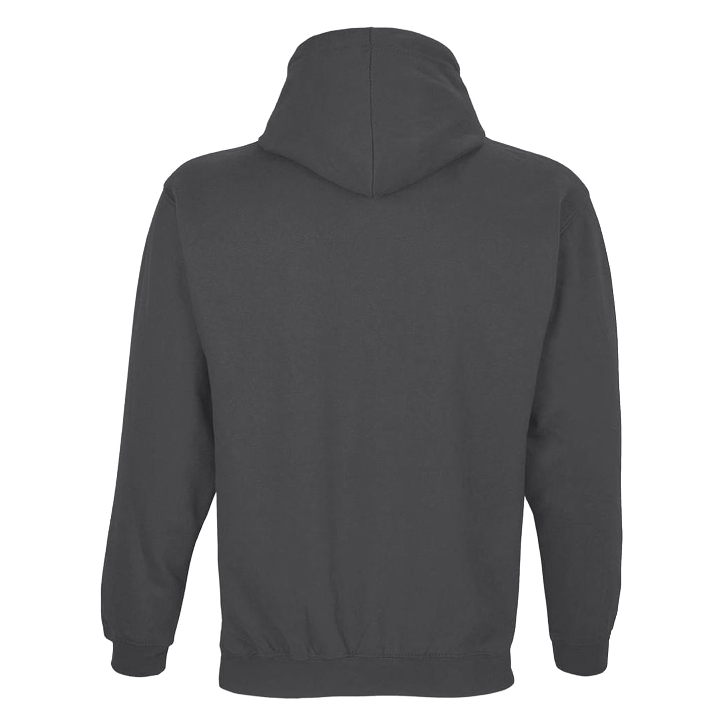 Mouse Grey - Back - SOLS Unisex Adult Condor Hoodie