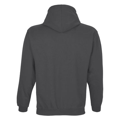 Mouse Grey - Back - SOLS Unisex Adult Condor Hoodie