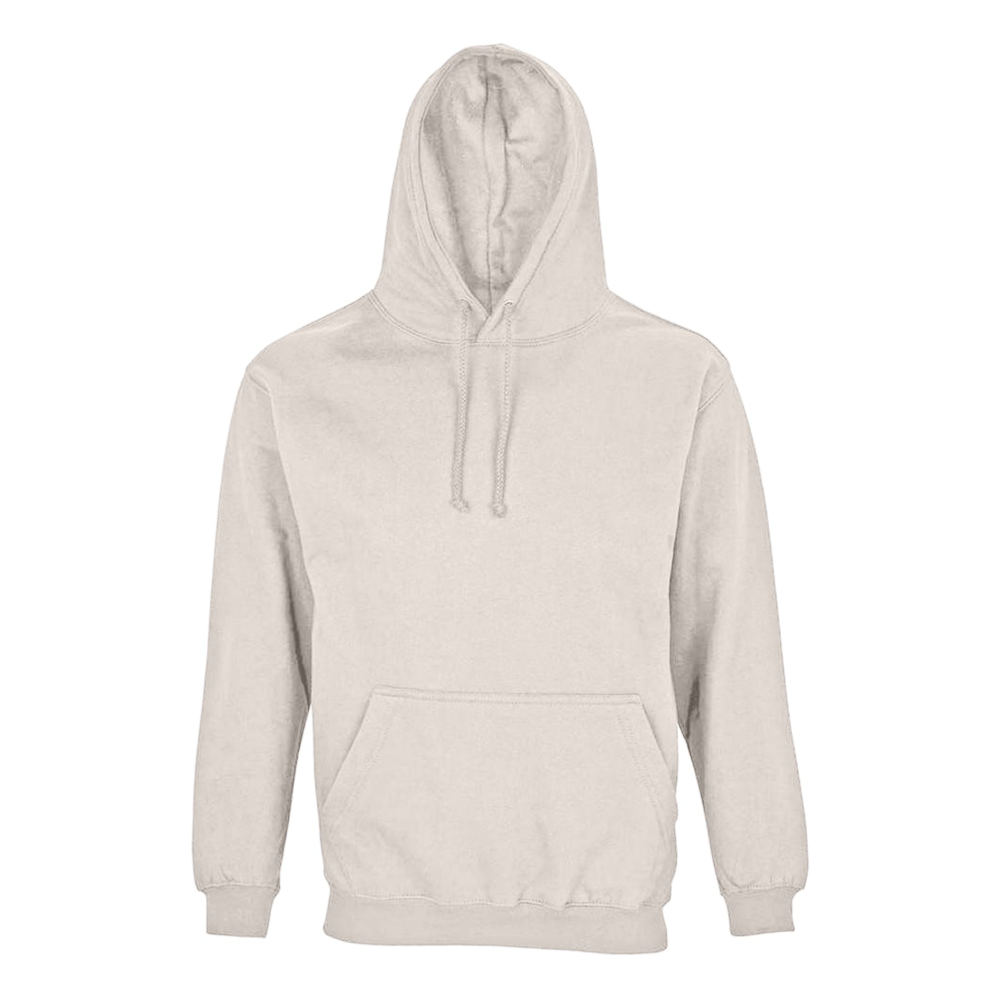 Off White - Front - SOLS Unisex Adult Condor Hoodie
