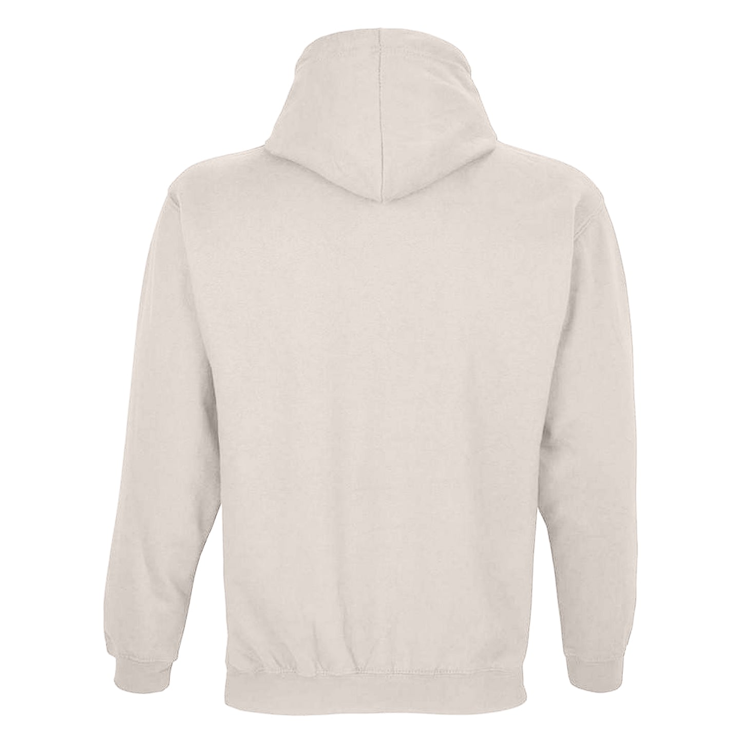 Off White - Back - SOLS Unisex Adult Condor Hoodie