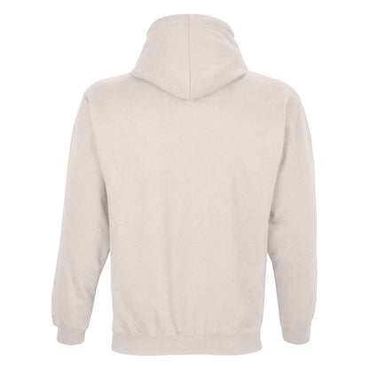 Off White - Back - SOLS Unisex Adult Condor Hoodie