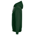 Bottle Green - Back - SOLS Unisex Adult Condor Hoodie