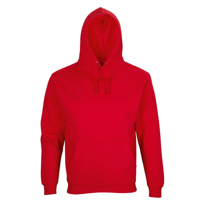 Bright Red - Front - SOLS Unisex Adult Condor Hoodie