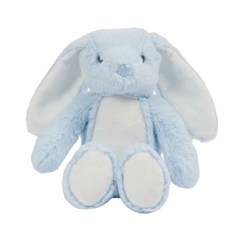 Blue - Front - Mumbles Bunny Plush Toy