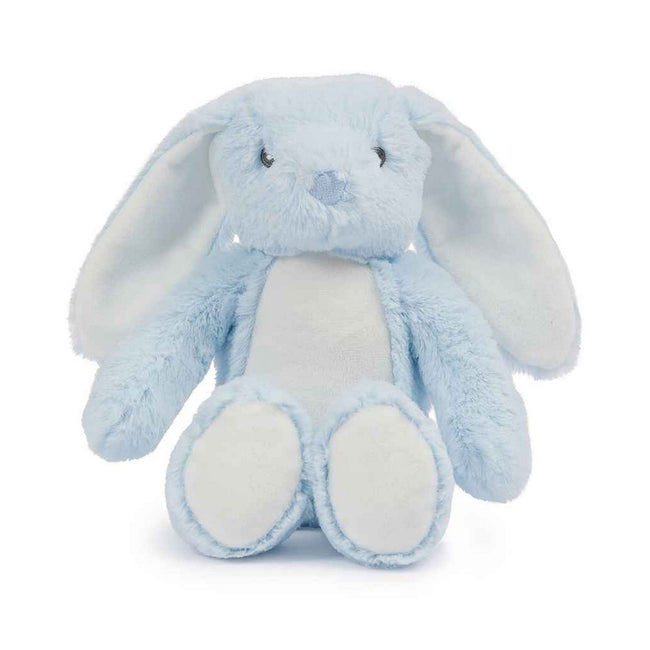 Blue - Front - Mumbles Bunny Plush Toy