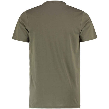 Khaki - Front - Kustom Kit Mens Superwash 60°C T-Shirt