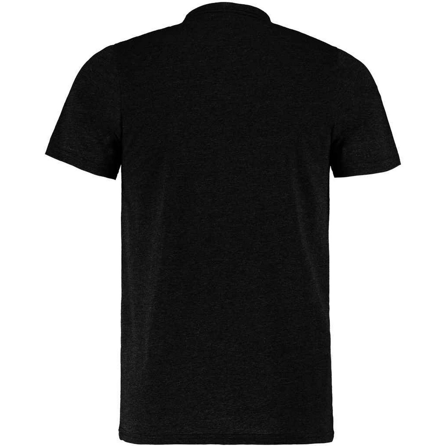 Black Melange - Back - Kustom Kit Mens Superwash 60°C T-Shirt