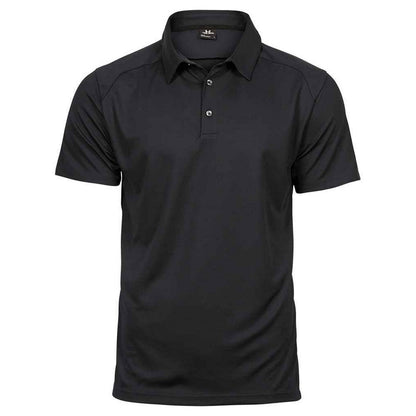 Dark Grey - Front - Tee Jays Mens Luxury Sport Polo Shirt