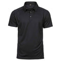 Dark Grey - Front - Tee Jays Mens Luxury Sport Polo Shirt