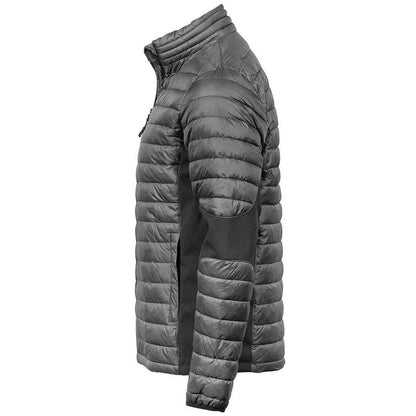 Space Grey-Black - Back - Tee Jays Mens Crossover Padded Jacket