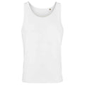 White - Front - SOLS Unisex Adult Crusader Organic Cotton Tank Top