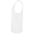 White - Back - SOLS Unisex Adult Crusader Organic Cotton Tank Top