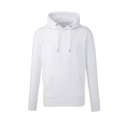 White - Front - Anthem Unisex Adult Hoodie
